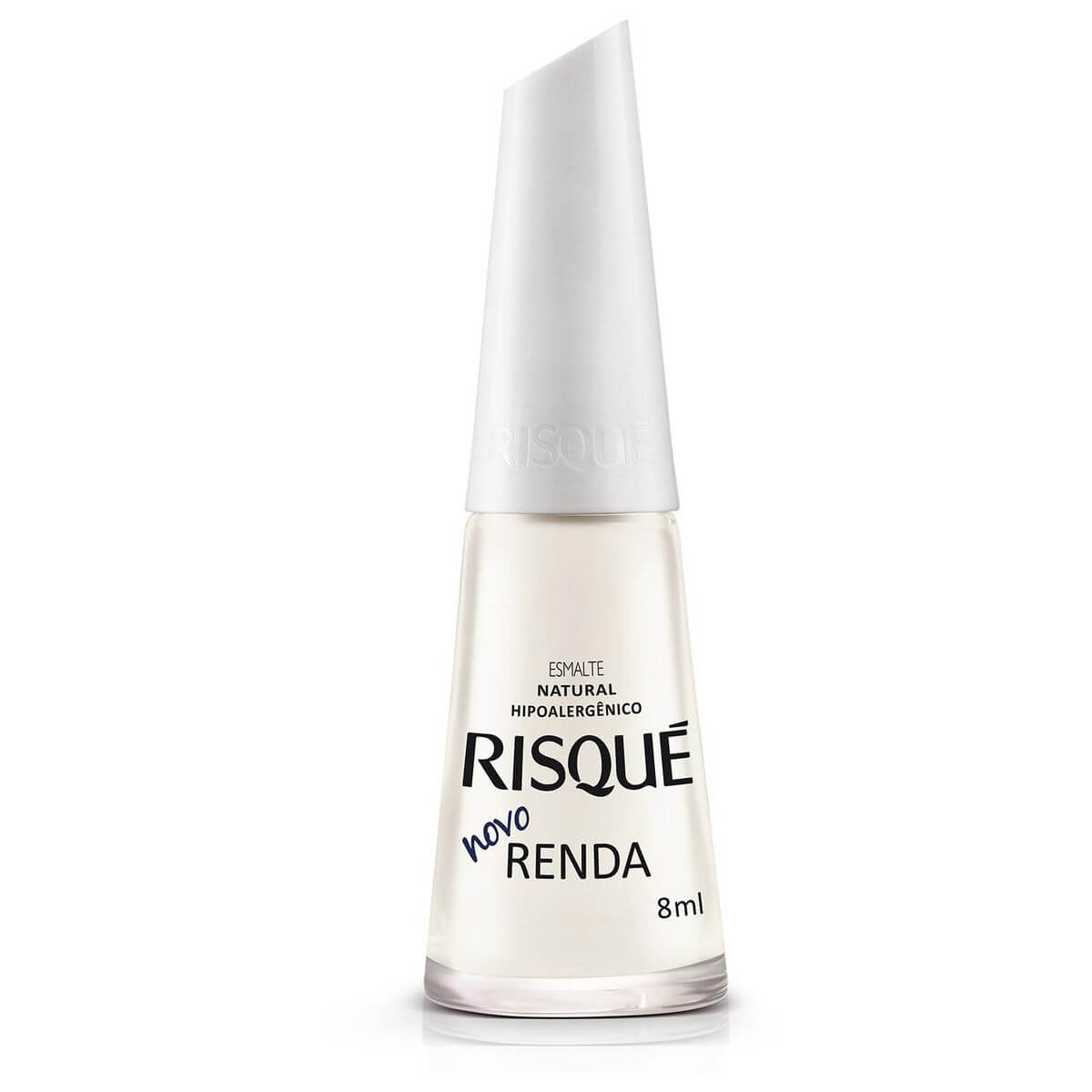 Esmalte Natural Risqué Novo Renda Hipoalergênico com 8ml Menor preço em Esmalte Natural Risqué Novo Renda Hipoalergênico com 8ml