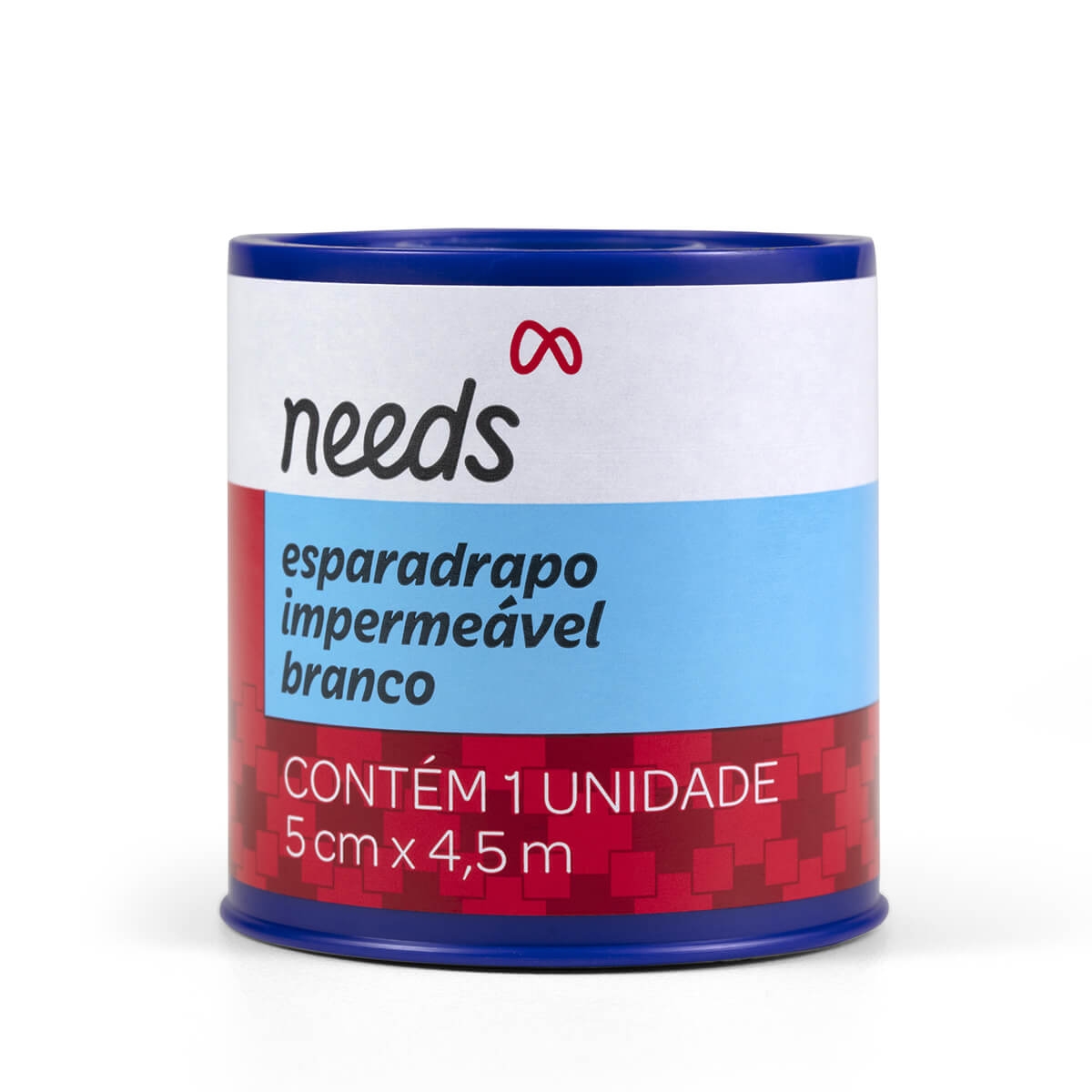 Esparadrapo Impermeável Needs Branco de 5cm x 4,5m com 1 unidade Menor preço em Esparadrapo Impermeável Needs Branco de 5cm x 4,5m com 1 unidade