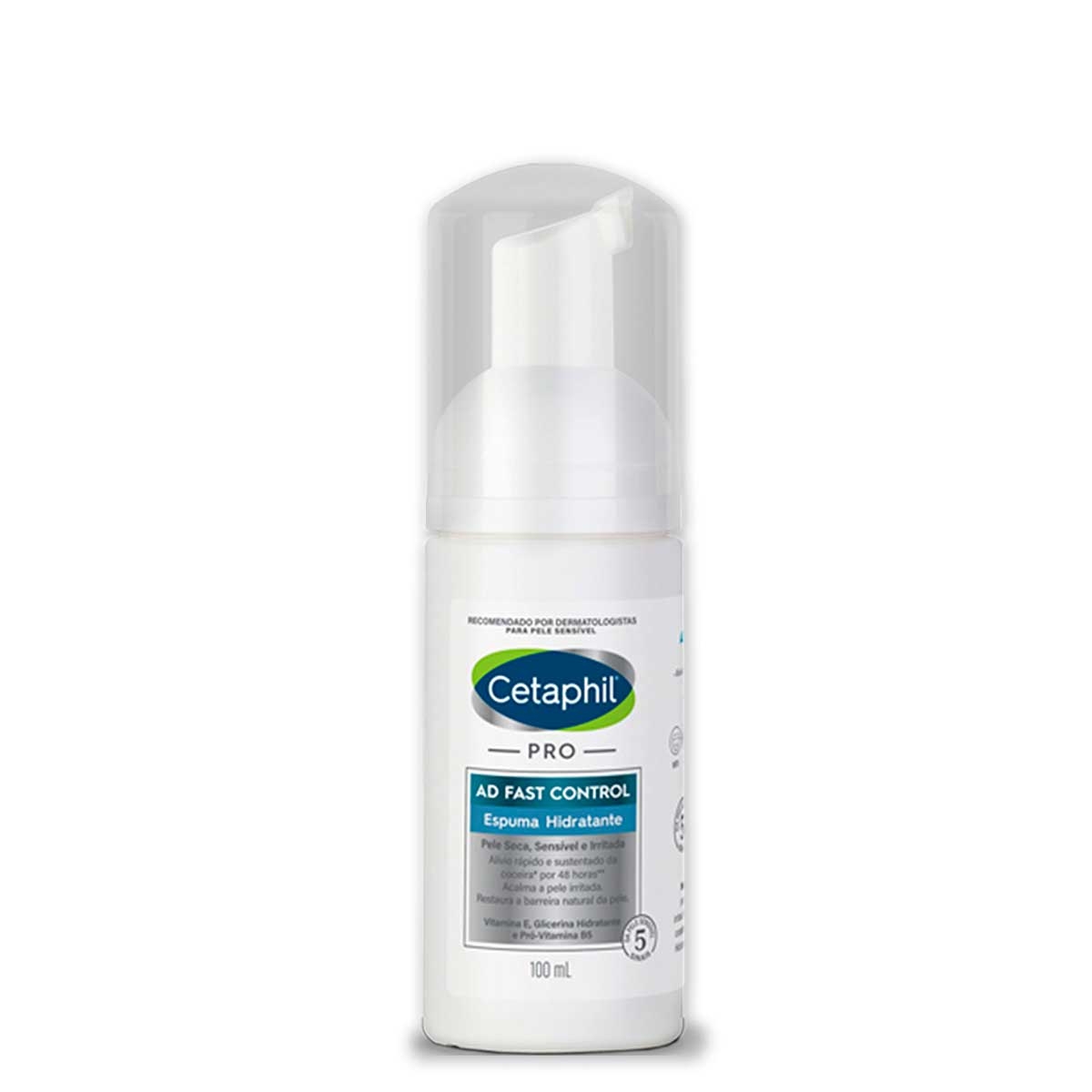 Espuma Hidratante Cetaphil Pro AD Fast Control Rosto e Corpo com 100ml