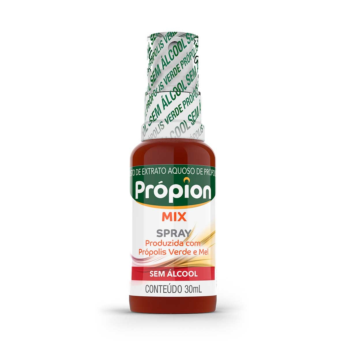 Composto de Extrato Aquoso de Própolis Própion Mix Spray com 30ml Menor preço em Composto de Extrato Aquoso de Própolis Própion Mix Spray com 30ml