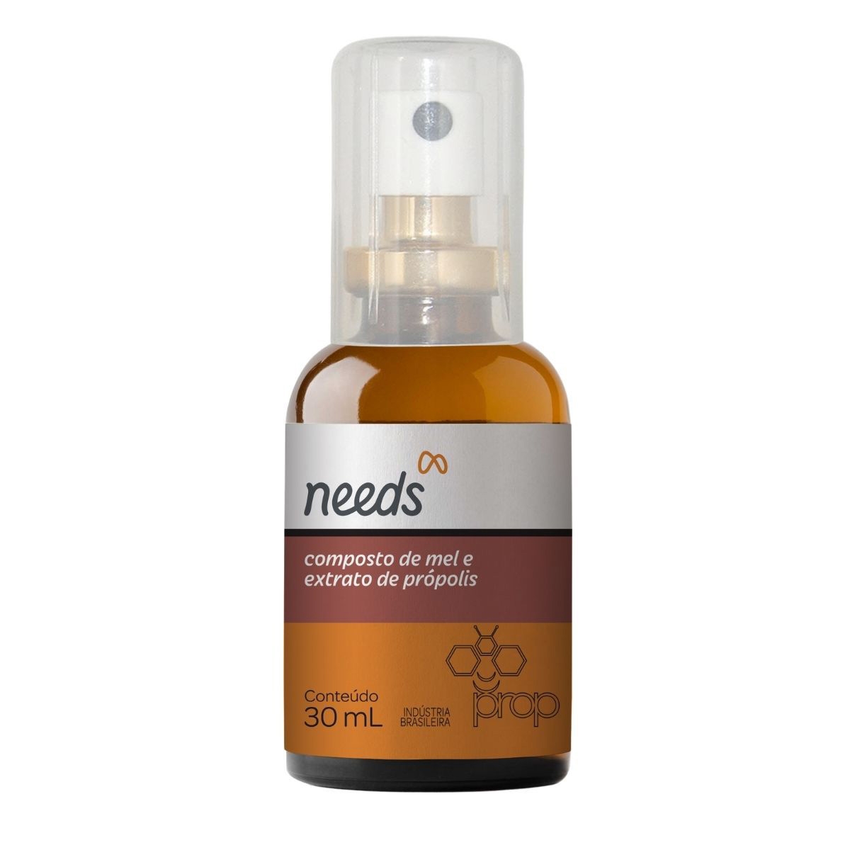 Spray para Garganta Extrato de Própolis e Mel Needs 30ml Menor preço em Spray para Garganta Extrato de Própolis e Mel Needs 30ml