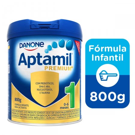 Fórmula Infantil Aptamil Premium 1 Danone 0 a 6 meses com 800g