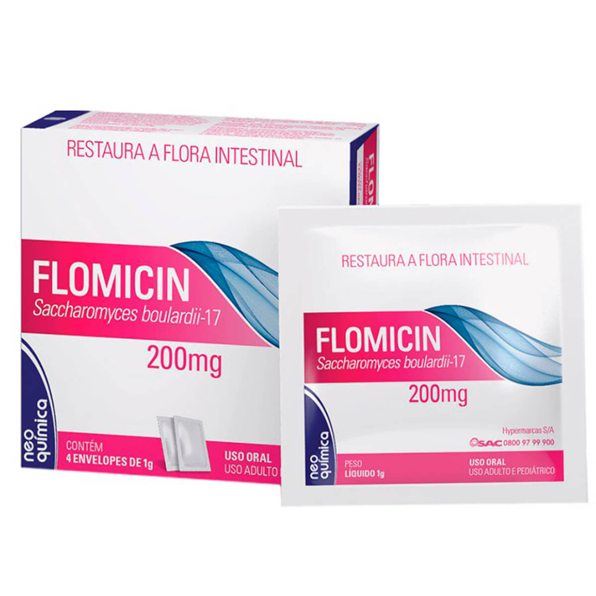 Flomicin Neo Química 4 Sachês