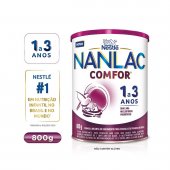 Fórmula Infantil Nanlac Comfor Nestlé 1 a 3 anos 800g