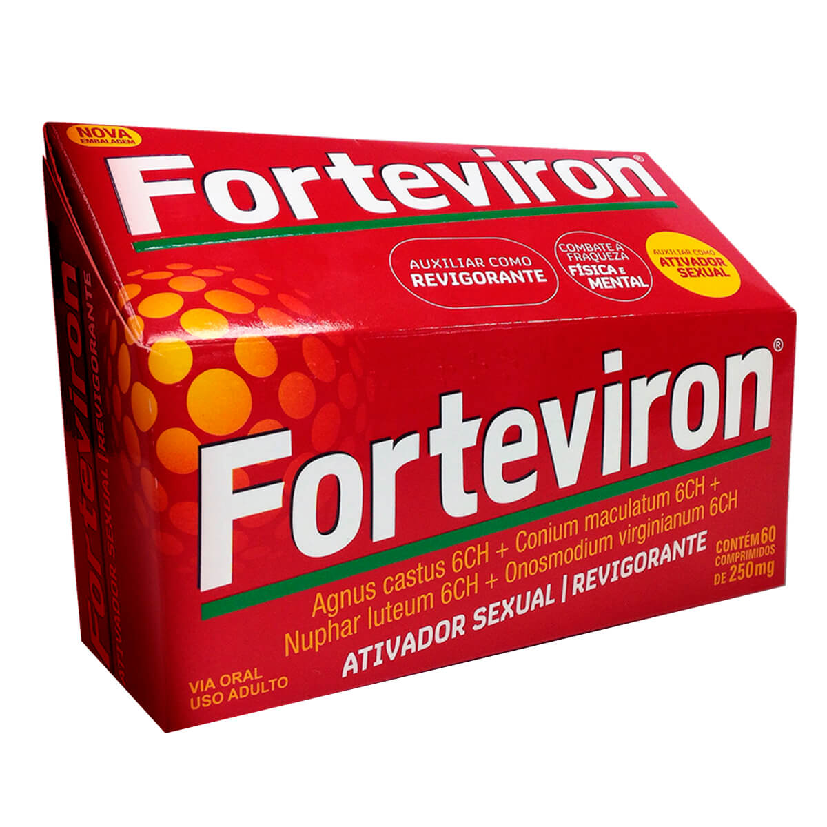Forteviron Dr. Waldemiro Pereira 60 Comprimidos | Droga Raia