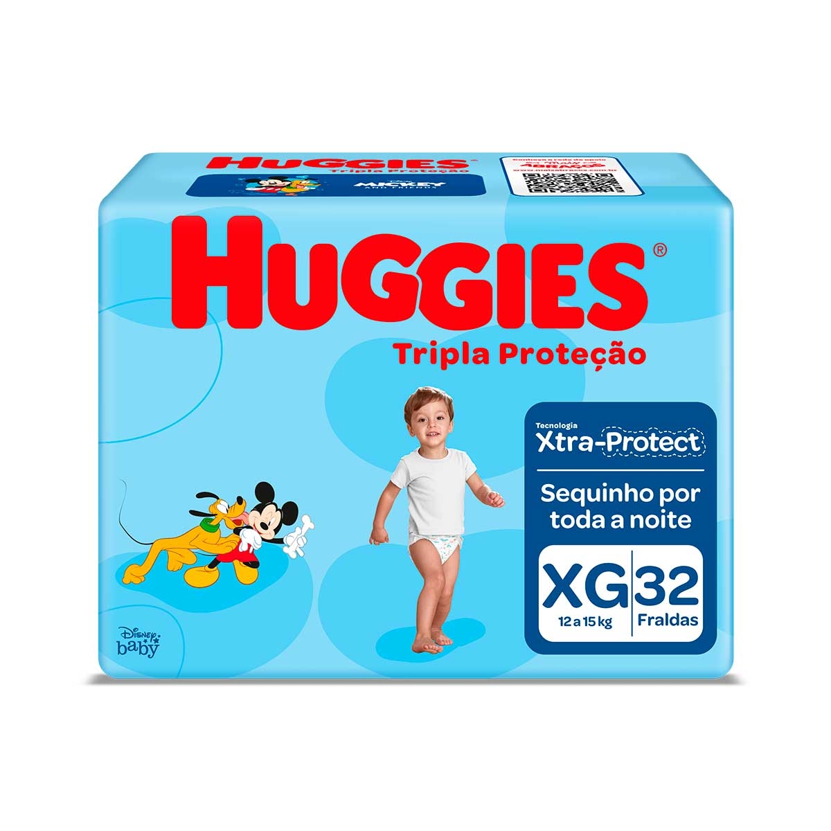 Fralda Huggies Tripla Proteção Tamanho XG com 32 unidades Menor preço em Fralda Huggies Tripla Proteção Tamanho XG com 32 unidades