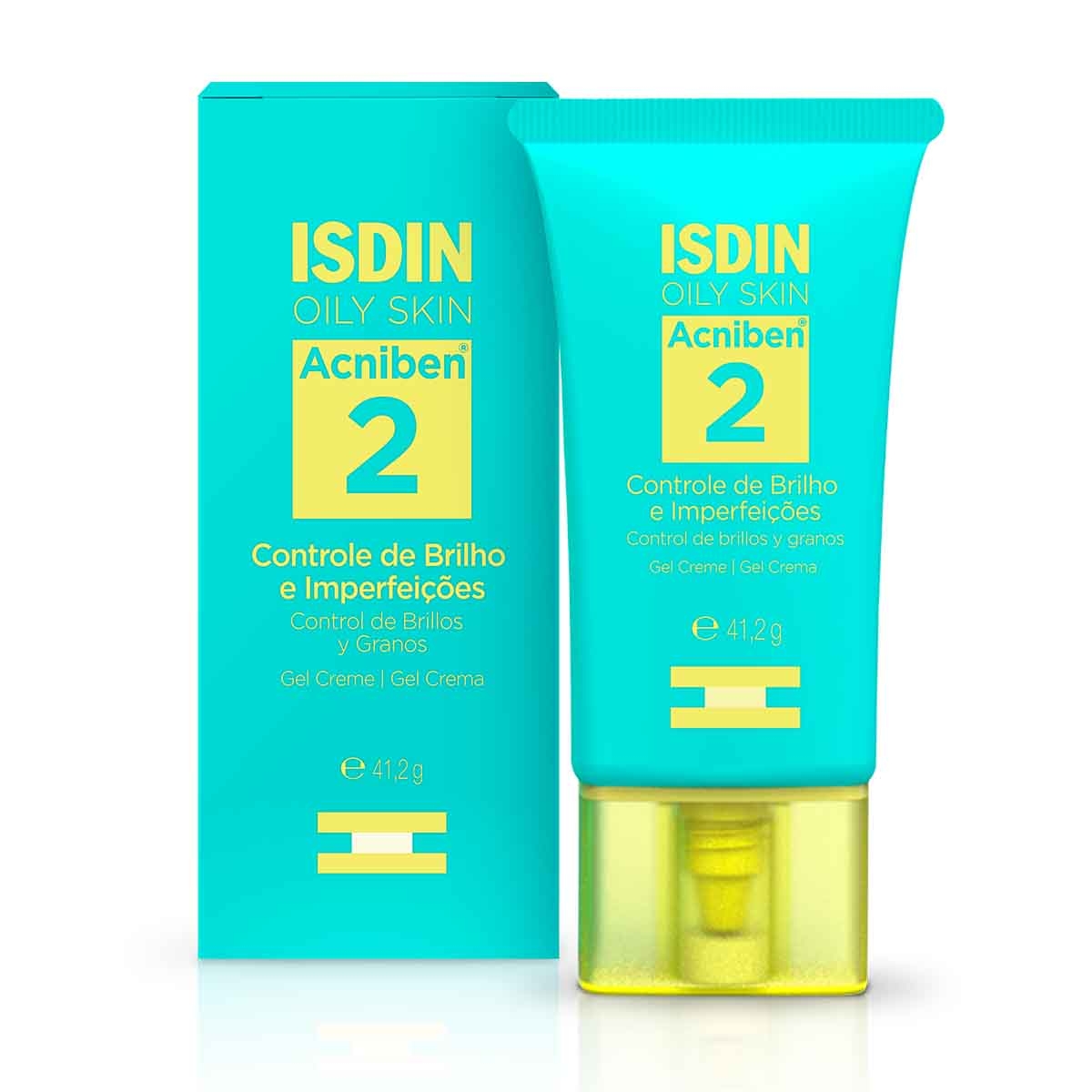 Gel Creme Facial Isdin Oily Skin Acniben 2 41,2g