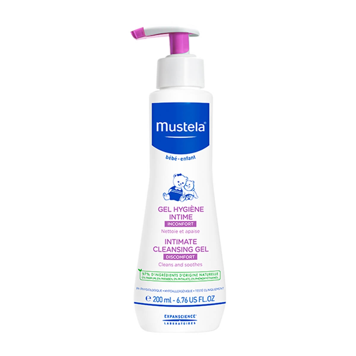 Gel de Higiene Mustela Bébé Áreas Delicadas Menor preço em Gel de Higiene Mustela Bébé Áreas Delicadas