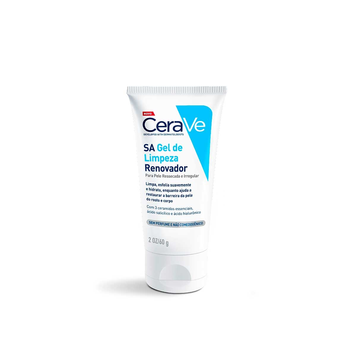Gel de Limpeza SA Renovador Cerave Pele Ressecada Sem Perfume 60g Menor preço em Gel de Limpeza SA Renovador Cerave Pele Ressecada Sem Perfume 60g