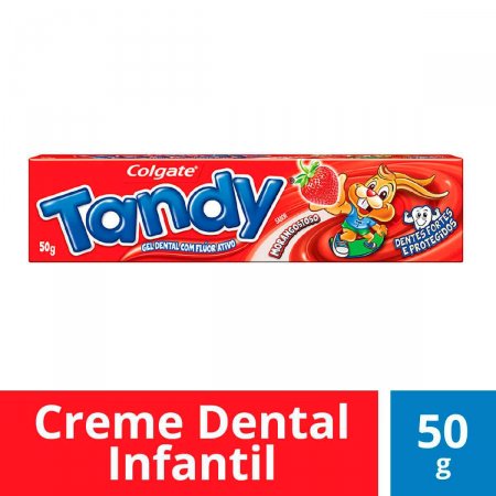 Pasta de Dente Colgate infantil Tandy Morangostoso com 50g