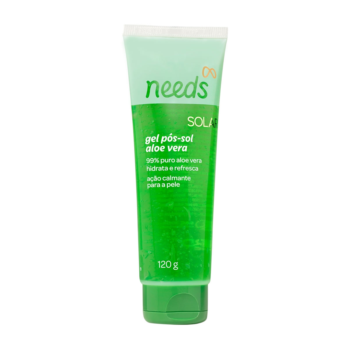 GEL PÓS-SOL NEEDS SOLAR ALOE VERA COM 120G
