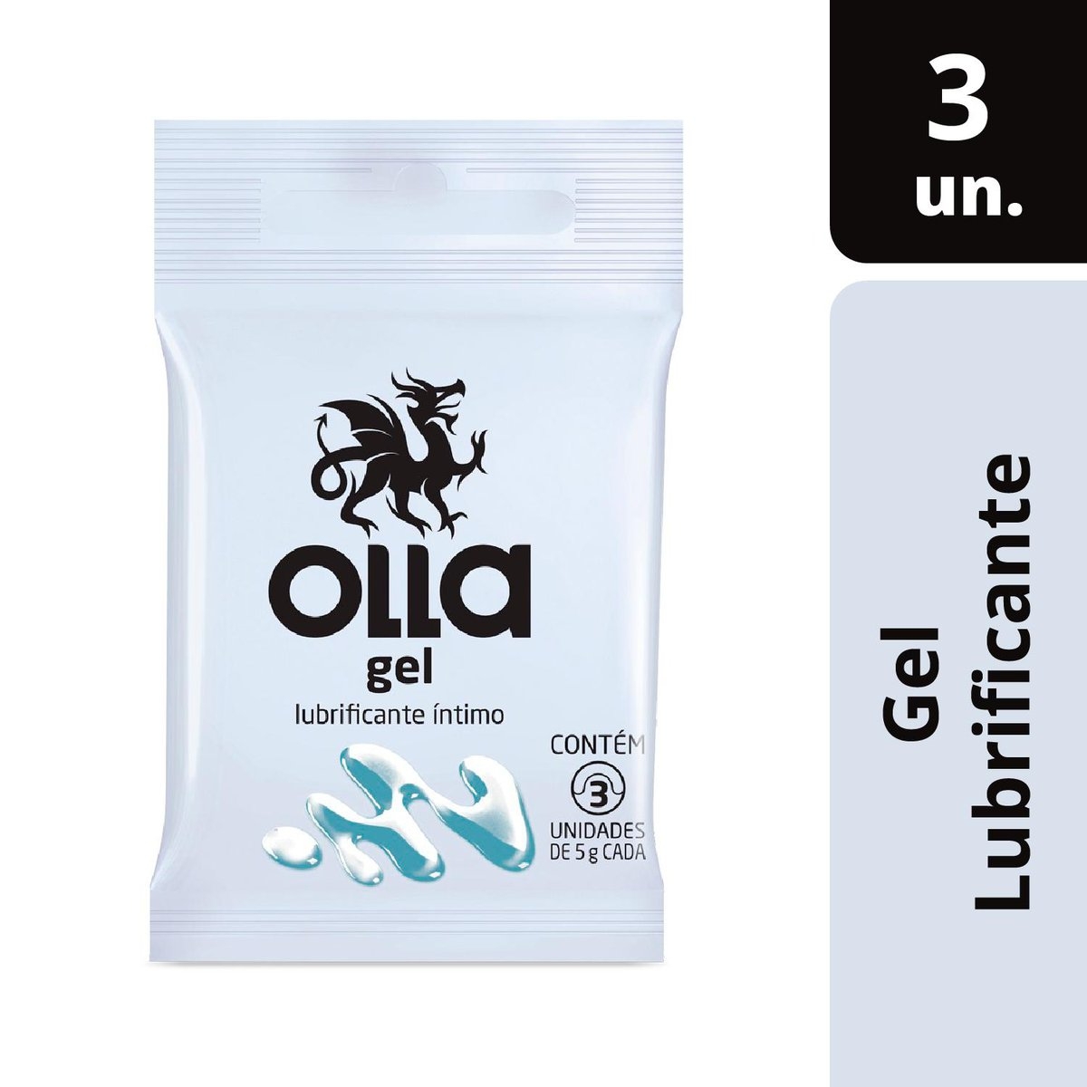 Gel Lubrificante Íntimo Olla com 3 unidades de 20g cada Menor preço em Gel Lubrificante Íntimo Olla com 3 unidades de 20g cada