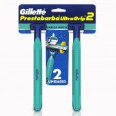 Barbeador Gillette Prestobarba Ultragrip 2 2 unidades