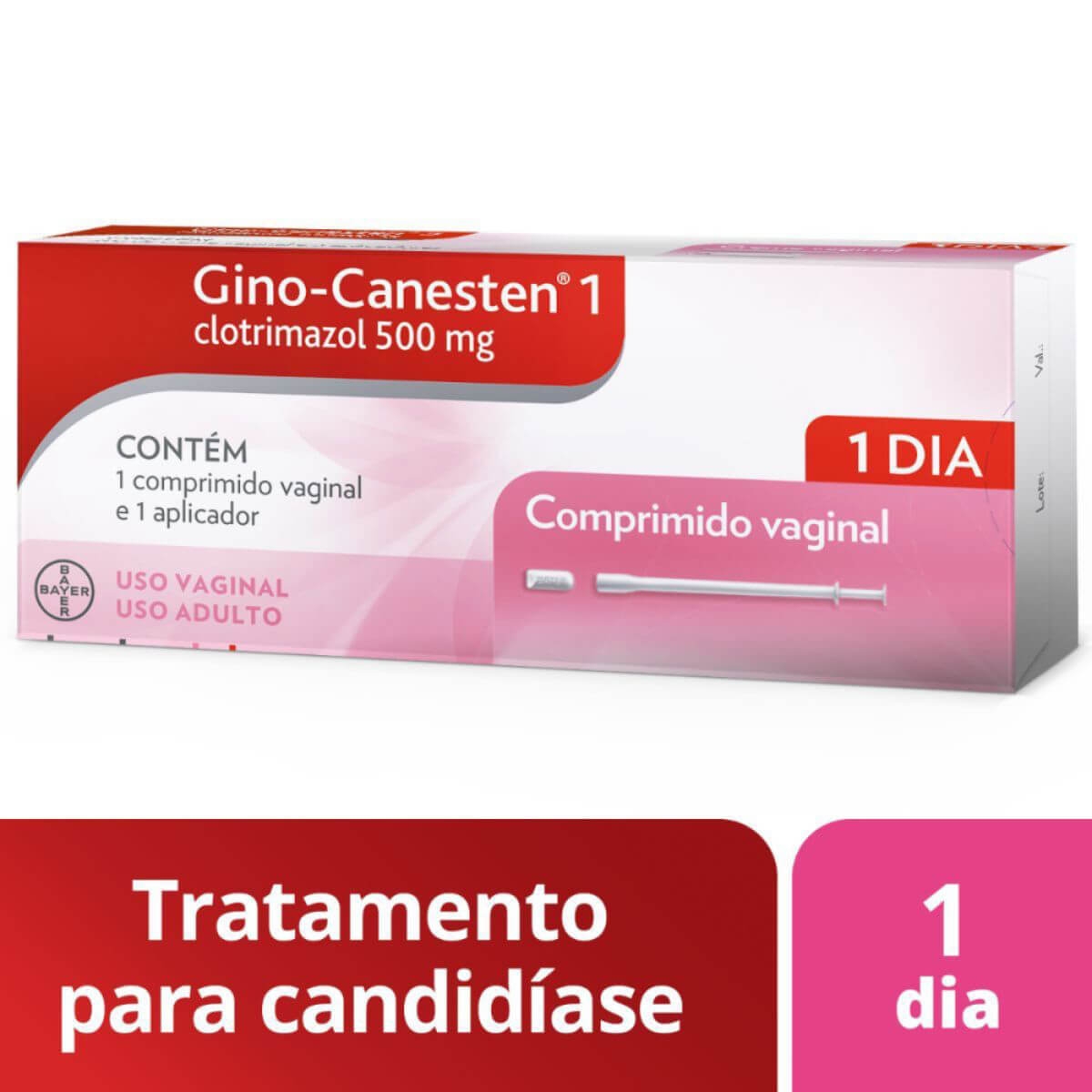 Gino-Canesten 1 Dia em comprimido: Preço e para que serve | Droga Raia