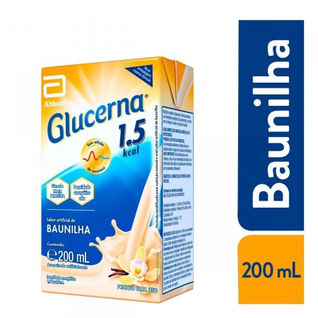 Glucerna 1.5 Kcal Sabor Baunilha com 200ml