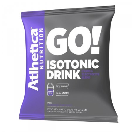 Go Isotonic Drink Atlhetica Guaraná com Açaí com 900g