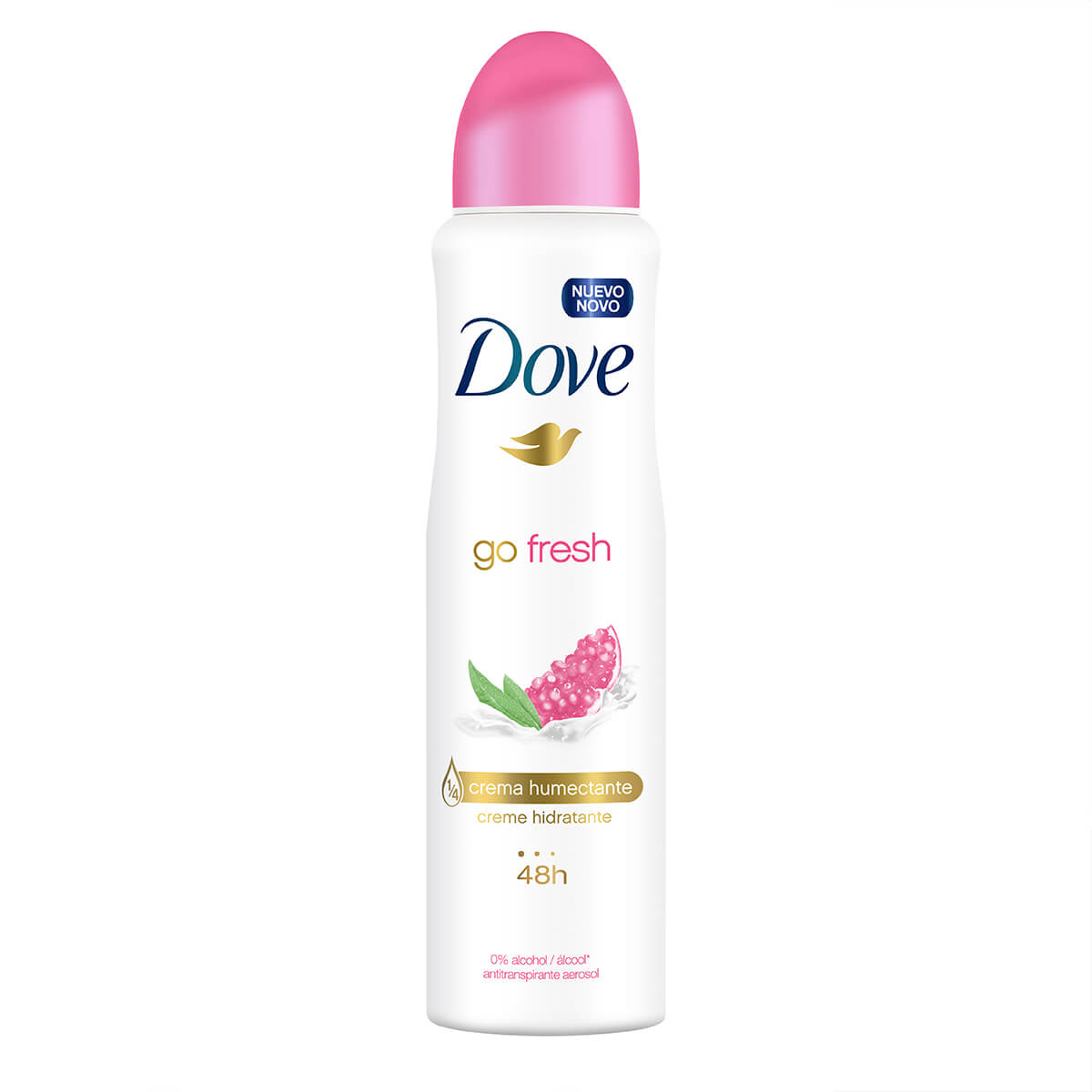 Desodorante Aerosol Dove Go Fresh Romã & Verbena 150ml