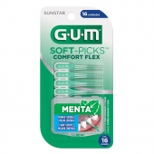Soft Picks GUM Comfort Flex Menta 16 unidades