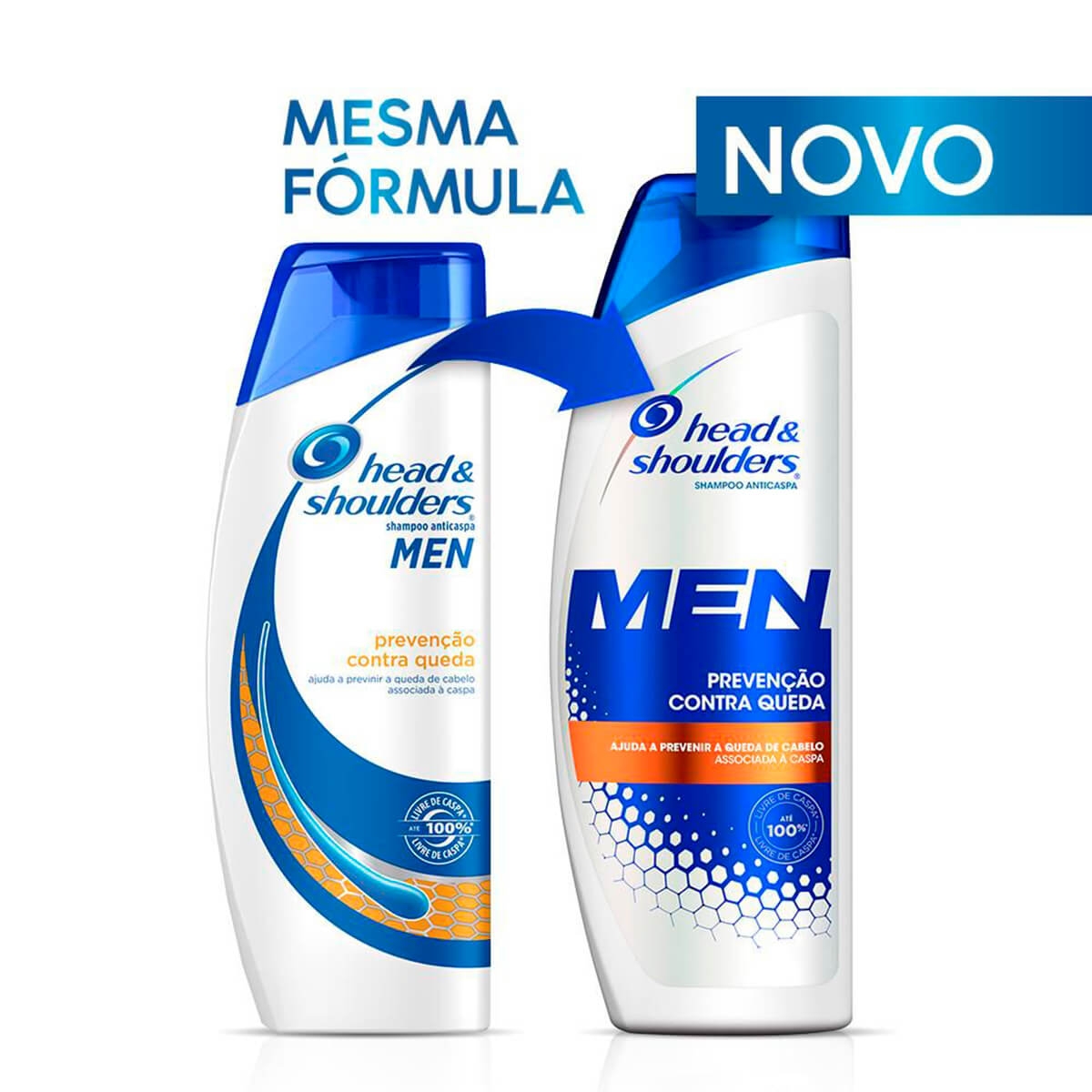 Shampoo de Cuidados com a Raiz Head & Shoulders Men Prevenção Contra Queda 200ml