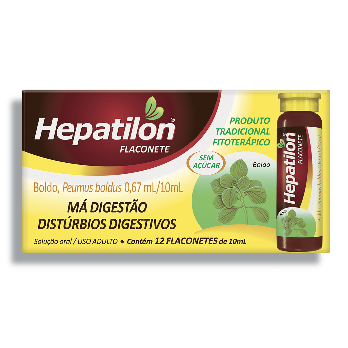 Hepatilon 12 Flaconetes de 10ml cada