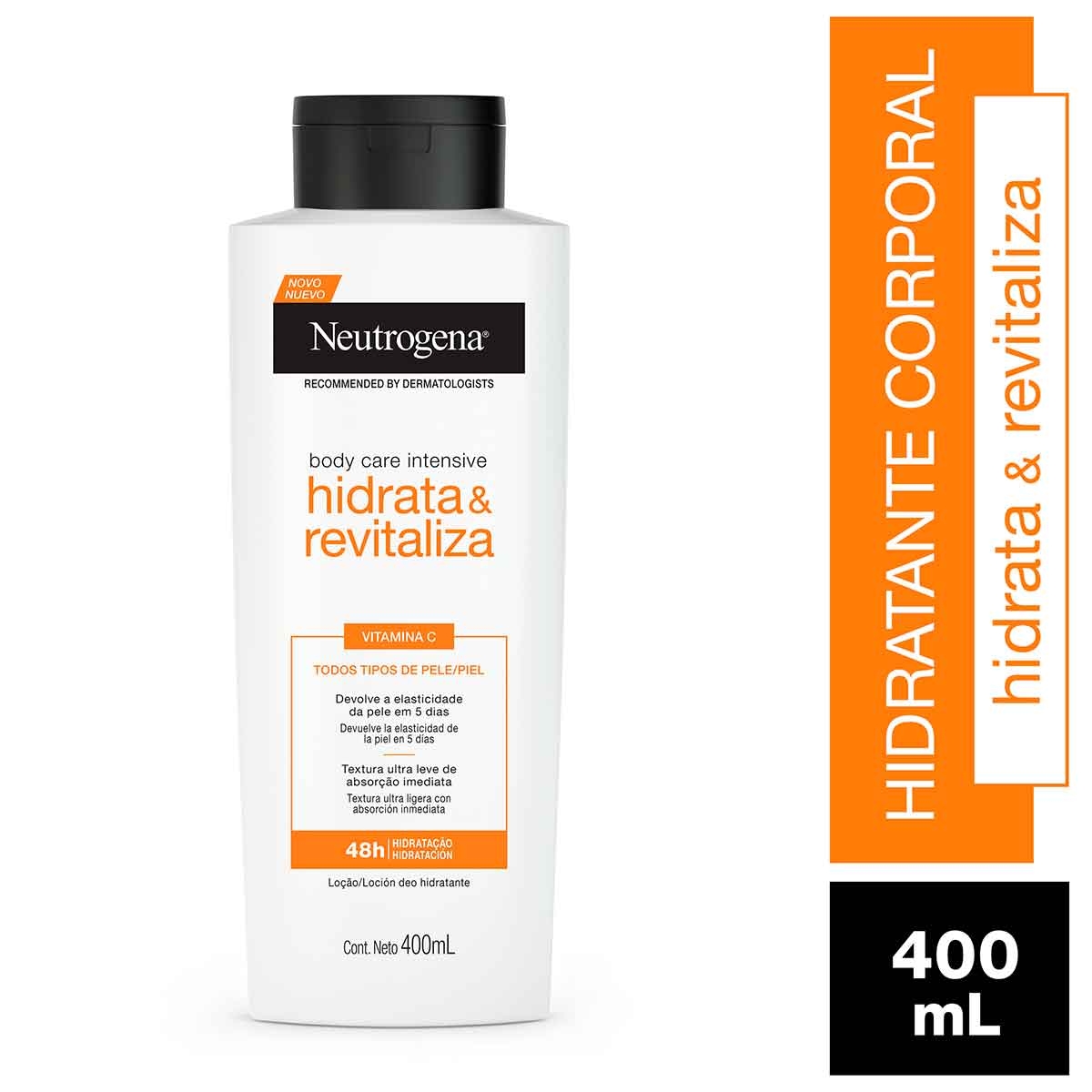 Hidratante Corporal Neutrogena Body Care Intensive Hidrata&Revitaliza com 400ml