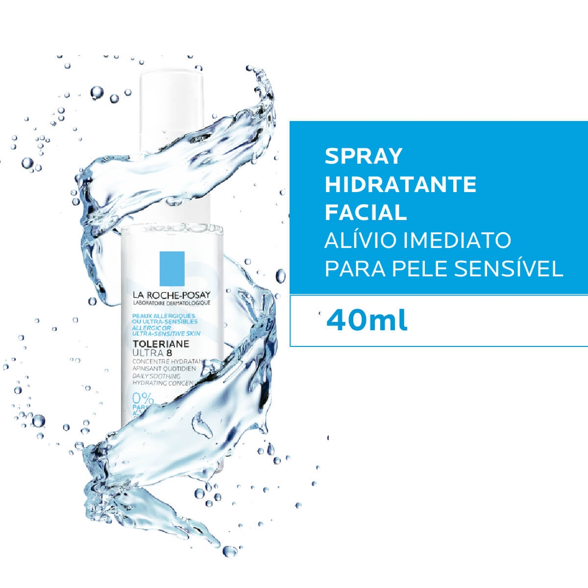 Hidratante Facial La Roche-Posay Toleriane Ultra 8 Peles Sensíveis em Spray com 45ml Menor preço em Hidratante Facial La Roche-Posay Toleriane Ultra 8 Peles Sensíveis em Spray com 45ml