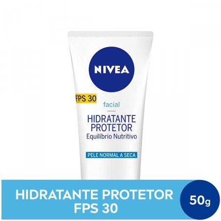 Hidratante Protetor Nivea Equilíbrio Nutritivo FPS 30 com 50ml