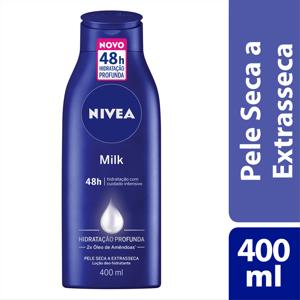 Hidratante Desodorante Nivea Milk 400ml