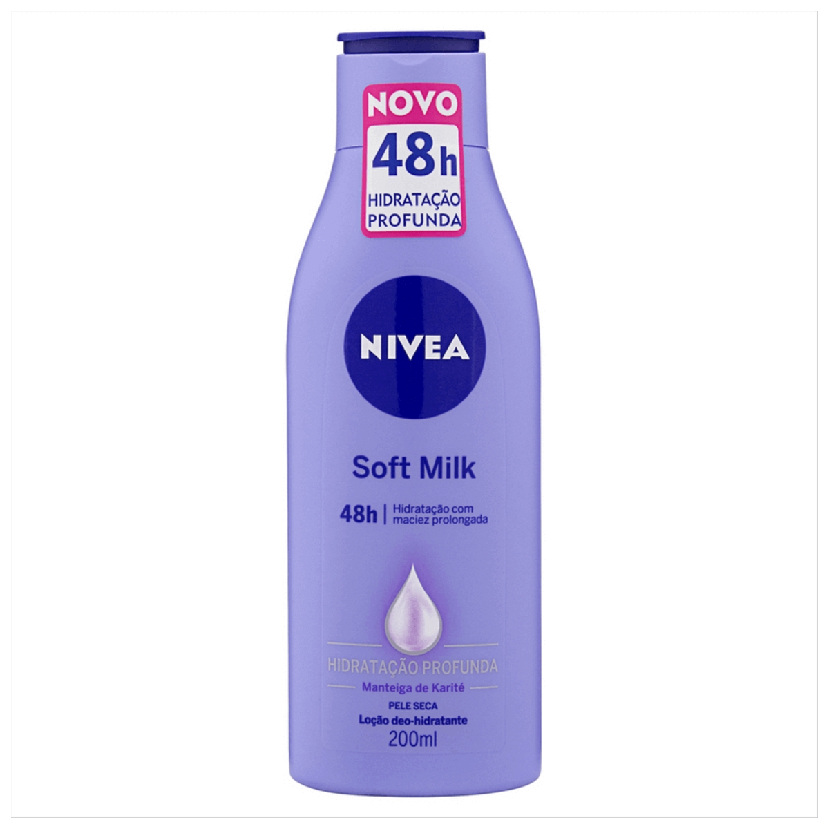 Hidratante Desodorante Nivea Soft Milk 200ml
