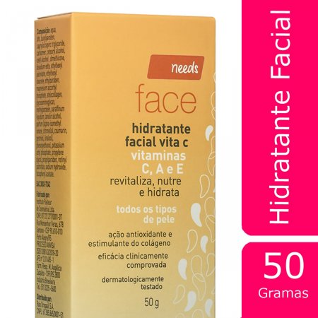 Hidratante Facial Needs Vita C com 50g