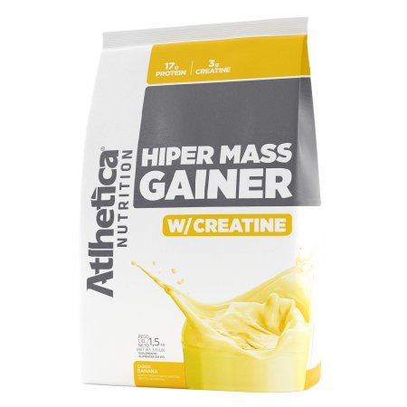 Hiper Mass Gainer Atlhetica W/Creatine Banana 1,5kg