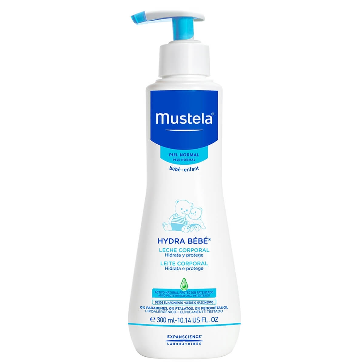 Hidratante Corporal Infantil Mustela Hydra Bebê 300ml | Droga Raia