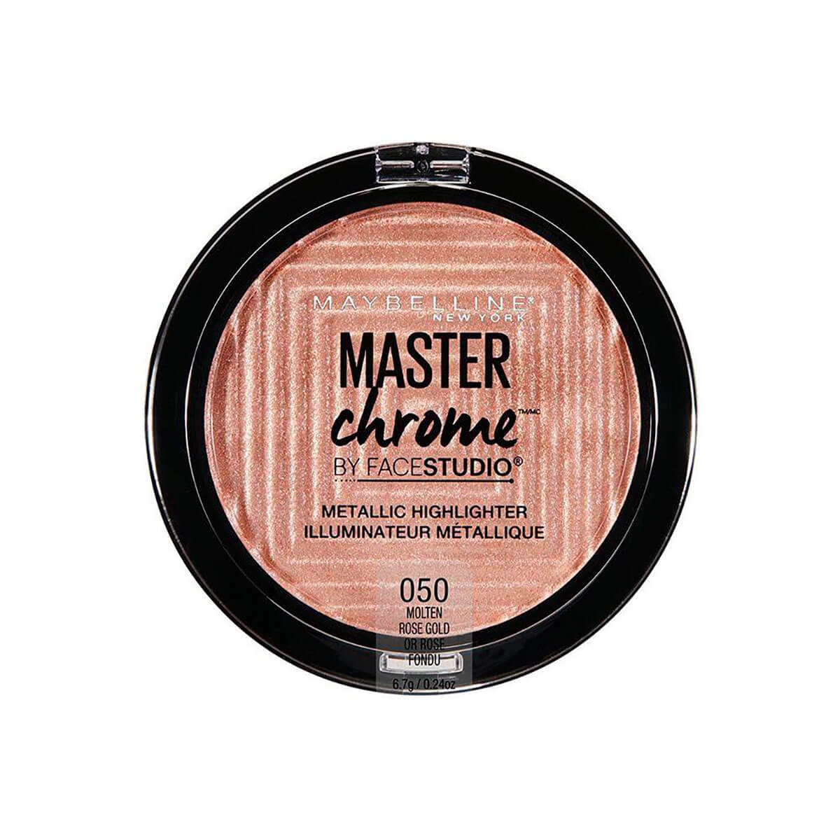 Iluminador em Pó Maybelline Face Studio Master Chrome Molten Rose Gold 6,7g