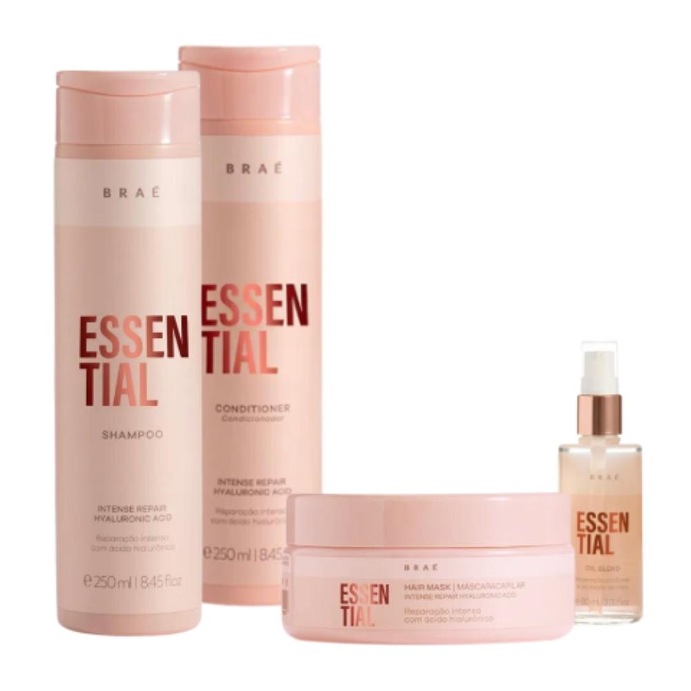 BRAé KIT OIL BLEND ESSENTIAL COMPLETO (4 PRODUTOS) Menor preço em BRAé KIT OIL BLEND ESSENTIAL COMPLETO (4 PRODUTOS)