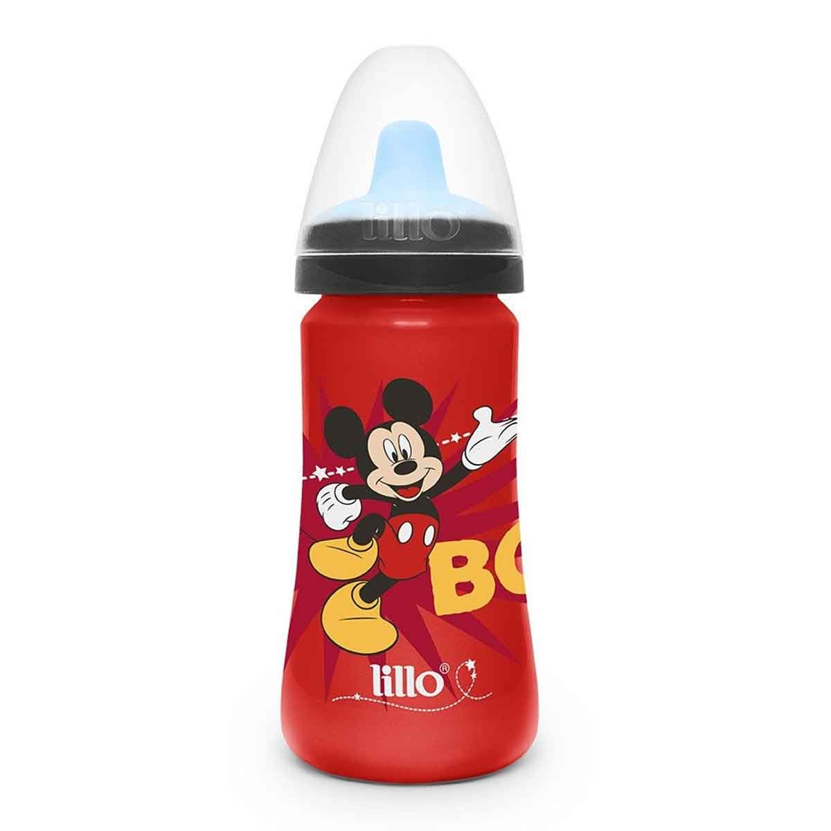 COPO COLORS BICO DE SILICONE DISNEY MICKEY VERMELHO - LILLO
