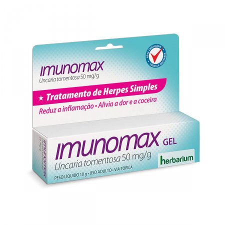 Imunomax 50mg/g Gel com 10g