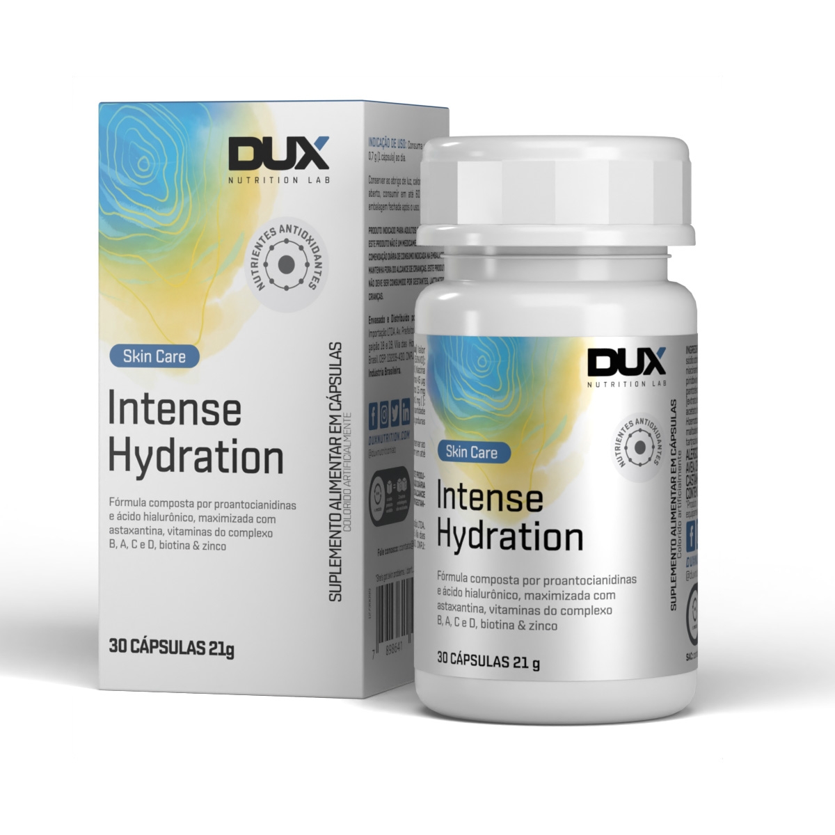 Suplemento Alimentar Intense Hydration Dux Nutrition 30 Cápsulas Menor preço em Suplemento Alimentar Intense Hydration Dux Nutrition 30 Cápsulas