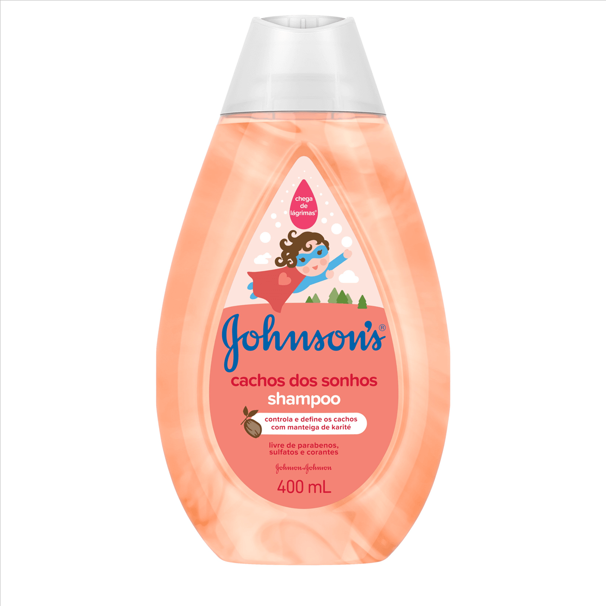 Shampoo Johnson's Cachos dos Sonhos 400ml