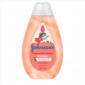 Shampoo Infantil Johnson's Cachos dos Sonhos com 400ml