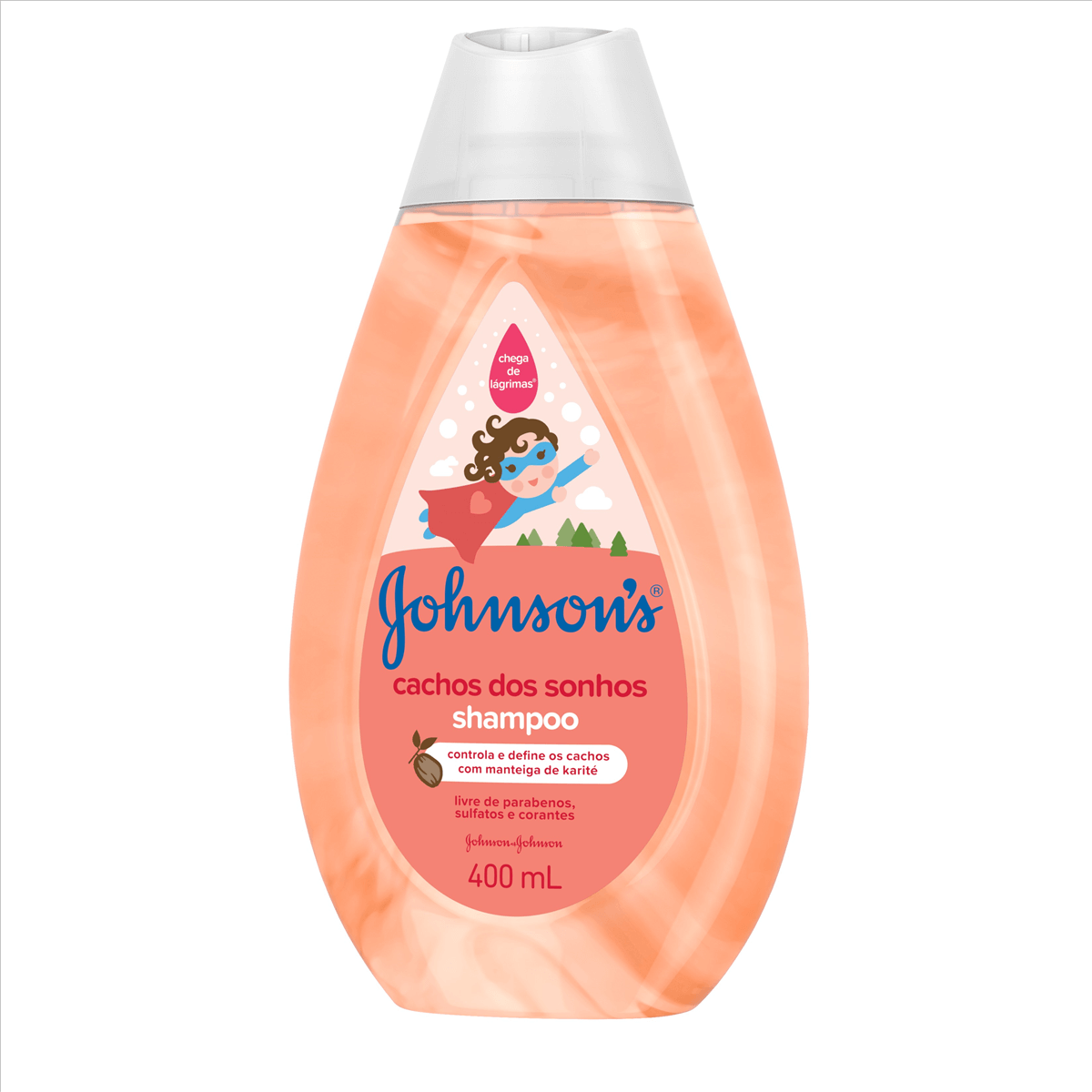 Shampoo Johnson's Cachos dos Sonhos 400ml Droga Raia