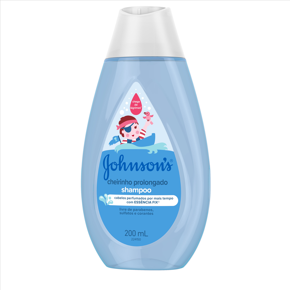 Shampoo Johnson's Cheirinho Prolongado 200ml Droga Raia