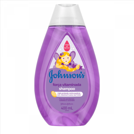 Shampoo Johnson's Força Vitaminada com 400ml