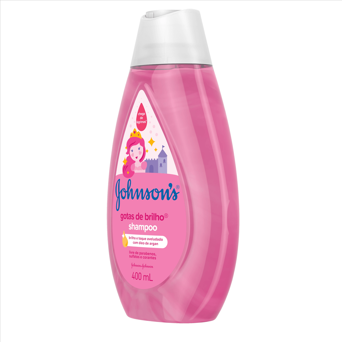Shampoo Johnson's Baby Gotas De Brilho 400ml Droga Raia