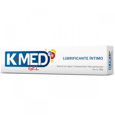 Gel Lubrificante Íntimo K-Med com 50g