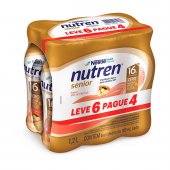 Kit Complemento Alimentar Nutren Senior Mix de Frutas 6 unidades com 200ml cada