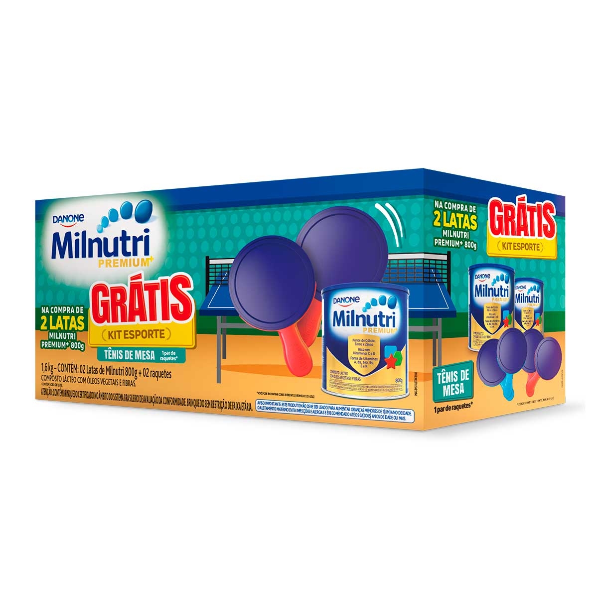 Kit Composto Lácteo Milnutri Premium com 2 Unidades Menor preço em Kit Composto Lácteo Milnutri Premium com 2 Unidades