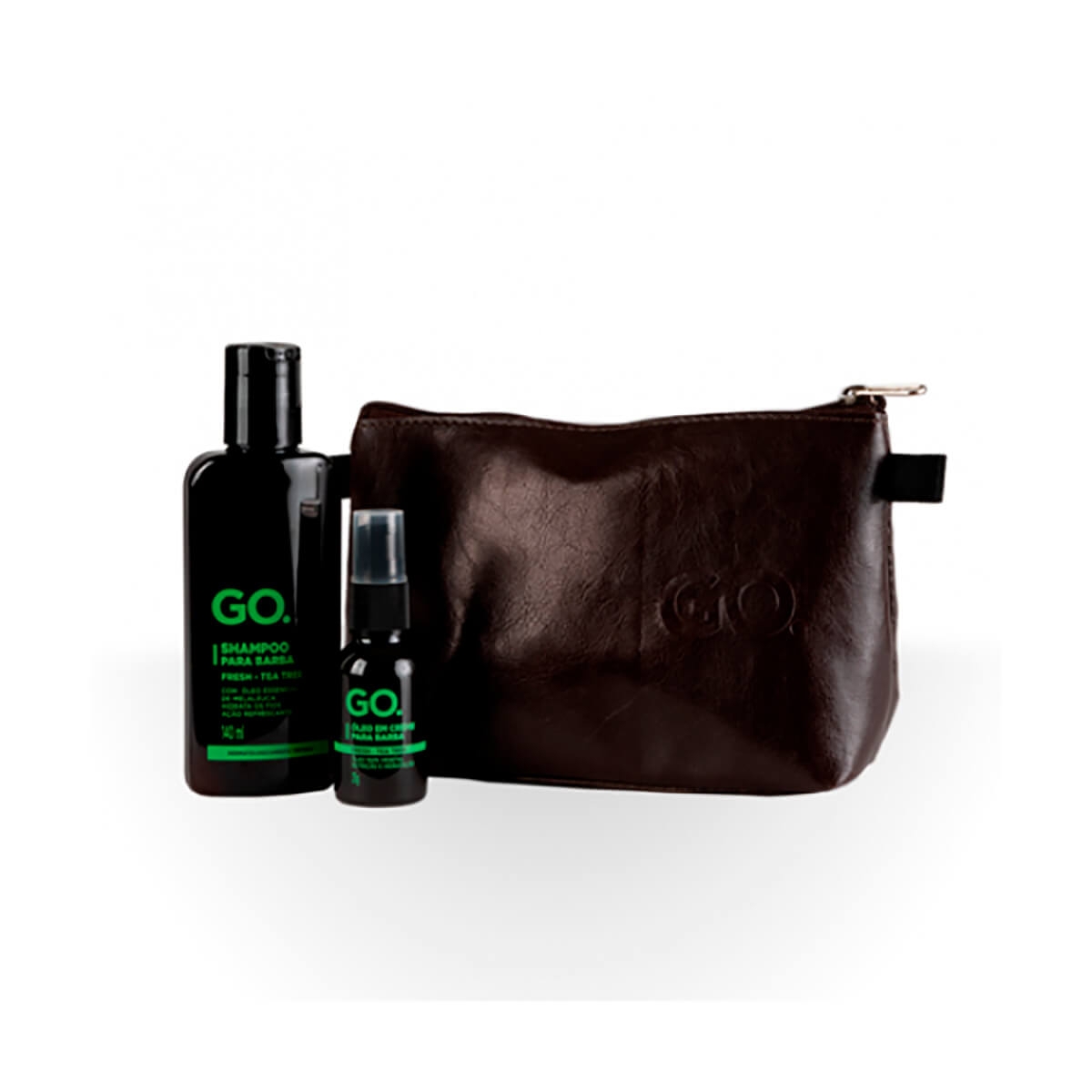 Kit GO. Tea Tree Shampoo para Barba + Óleo Creme para Barba Menor preço em Kit GO. Tea Tree Shampoo para Barba + Óleo Creme para Barba