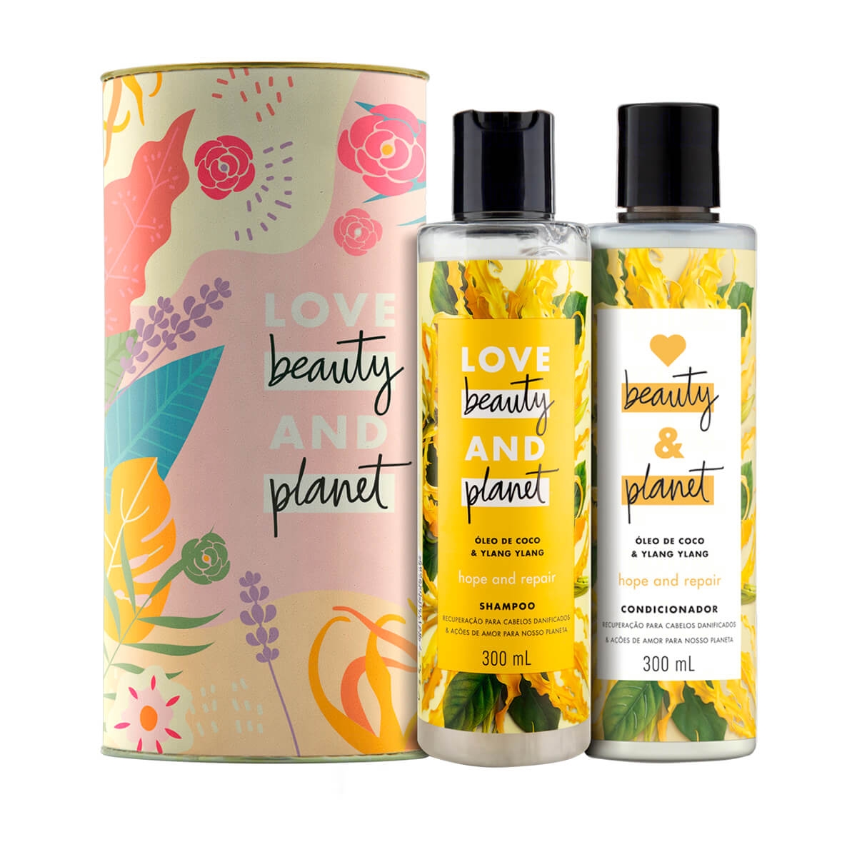 Kit Love, Beauty and Planet Shampoo 300ml + Condicionador Óleo de Coco & Ylang Ylang 300ml Menor preço em Kit Love, Beauty and Planet Shampoo 300ml + Condicionador Óleo de Coco & Ylang Ylang 300ml