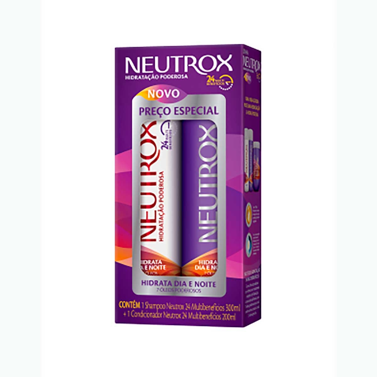 Kit Neutrox 24 Multibenefícios Shampoo com 300ml + Condicionador com 200ml é ruim? Kit Neutrox 24 Multibenefícios Shampoo com 300ml + Condicionador com 200ml é boa?