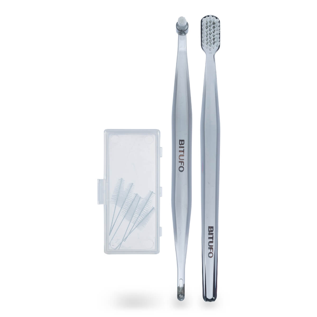 Kit Bitufo com Escova de Dente + Escova Interdental + 6 Refis ...